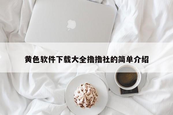 黄色软件下载大全撸撸社的简单介绍