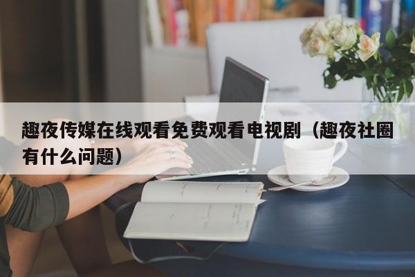 趣夜传媒在线观看免费观看电视剧（趣夜社圈有什么问题）