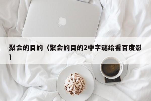 聚会的目的（聚会的目的2中字谜给看百度影）