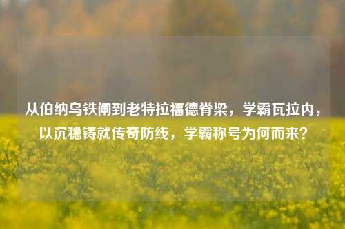 从伯纳乌铁闸到老特拉福德脊梁,学霸瓦拉内,以沉稳铸就传奇防线,学霸称号为何而来?