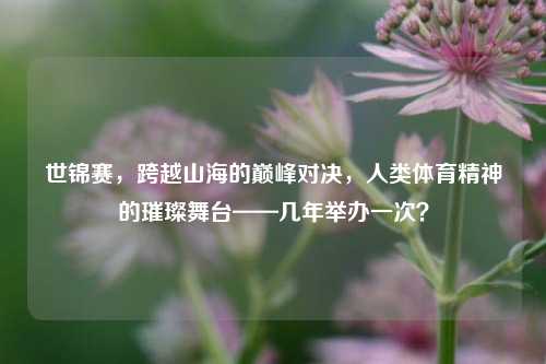 世锦赛，跨越山海的巅峰对决，人类体育精神的璀璨舞台——几年举办一次？