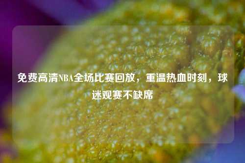 免费高清NBA全场比赛回放,重温热血时刻,球迷观赛不缺席