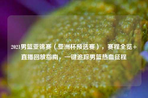 2021男篮亚锦赛（亚洲杯预选赛），赛程全览+直播回放指南，一键追踪男篮热血征程
