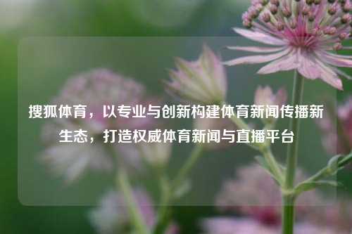 搜狐体育，以专业与创新构建体育新闻传播新生态，打造权威体育新闻与直播平台
