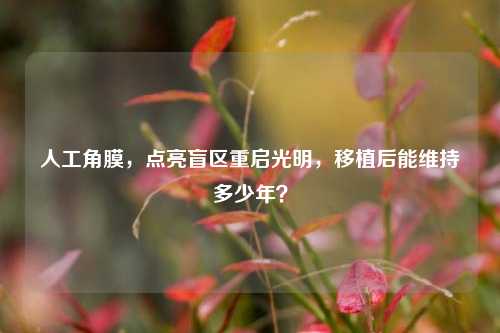 人工角膜，点亮盲区重启光明，移植后能维持多少年？