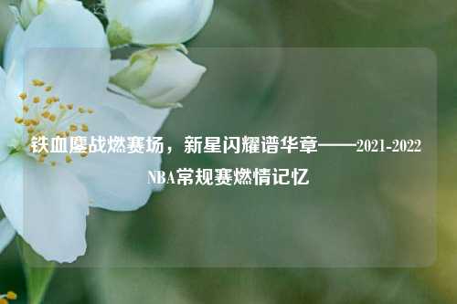 铁血鏖战燃赛场，新星闪耀谱华章——2021-2022 NBA常规赛燃情记忆