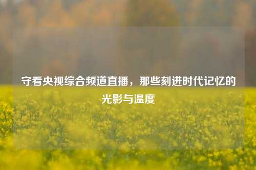 守看央视综合频道直播，那些刻进时代记忆的光影与温度