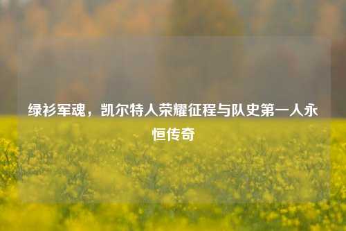 绿衫军魂，凯尔特人荣耀征程与队史第一人永恒传奇