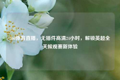360体育直播，无插件高清24小时，解锁英超全天候观赛新体验