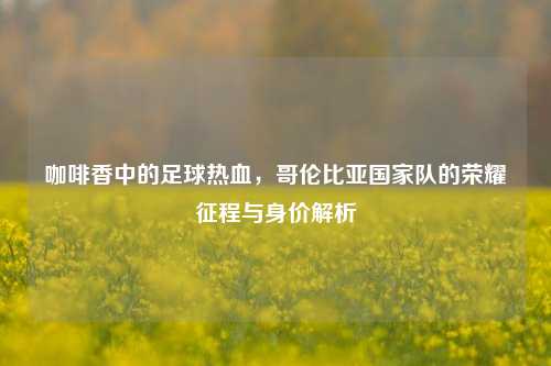 咖啡香中的足球热血，哥伦比亚国家队的荣耀征程与身价解析