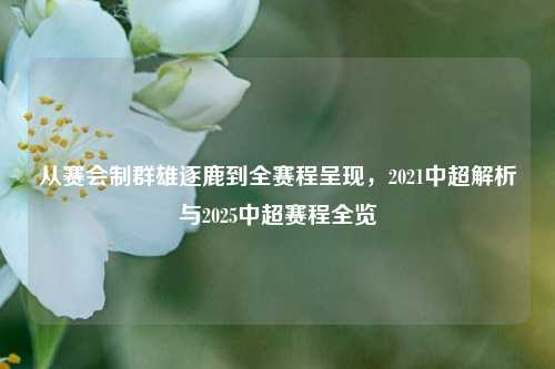 从赛会制群雄逐鹿到全赛程呈现,2021中超解析与2025中超赛程全览