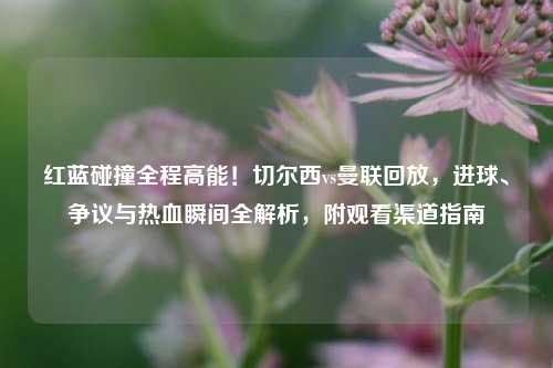 红蓝碰撞全程高能！切尔西vs曼联回放，进球、争议与热血瞬间全解析，附观看渠道指南