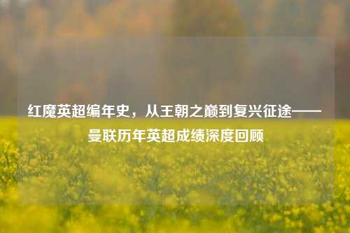 红魔英超编年史，从王朝之巅到复兴征途——曼联历年英超成绩深度回顾
