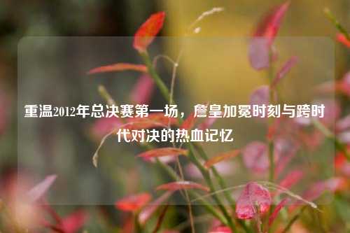 重温2012年总决赛第一场，詹皇加冕时刻与跨时代对决的热血记忆