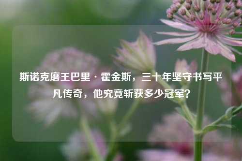 斯诺克磨王巴里·霍金斯，三十年坚守书写平凡传奇，他究竟斩获多少冠军？