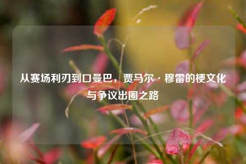 从赛场利刃到口曼巴，贾马尔·穆雷的梗文化与争议出圈之路