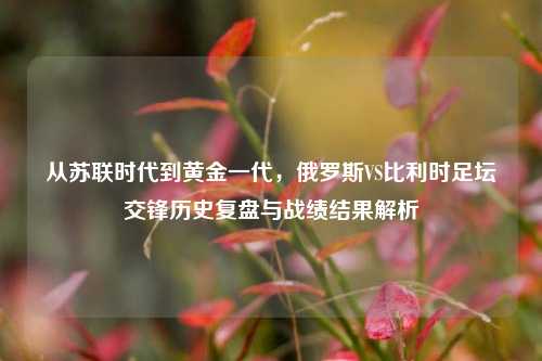 从苏联时代到黄金一代，俄罗斯VS比利时足坛交锋历史复盘与战绩结果解析