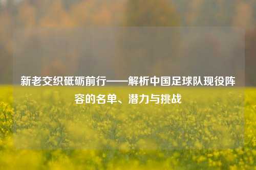新老交织砥砺前行——解析中国足球队现役阵容的名单、潜力与挑战