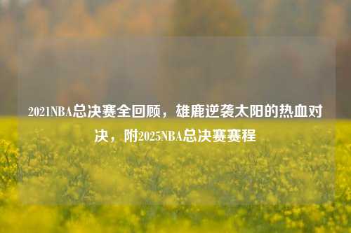 2021NBA总决赛全回顾，雄鹿逆袭太阳的热血对决，附2025NBA总决赛赛程