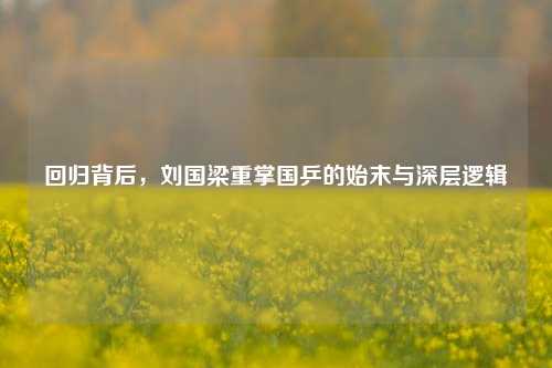 回归背后，刘国梁重掌国乒的始末与深层逻辑