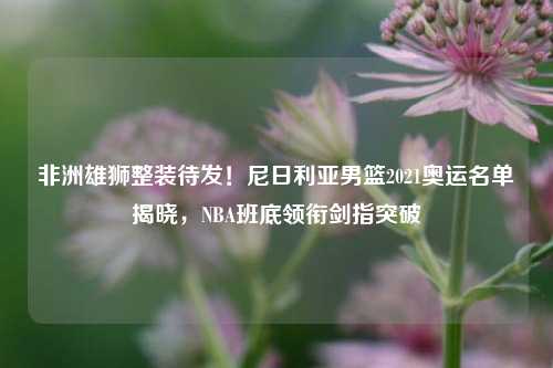 非洲雄狮整装待发！尼日利亚男篮2021奥运名单揭晓，NBA班底领衔剑指突破