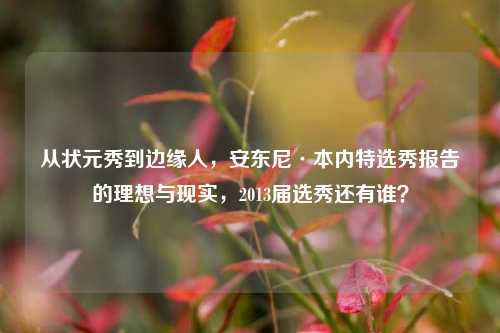 从状元秀到边缘人，安东尼·本内特选秀报告的理想与现实，2013届选秀还有谁？