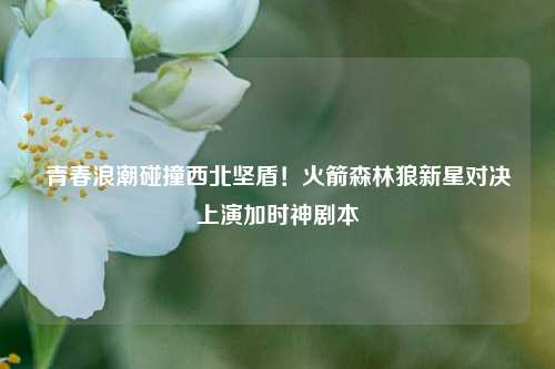 青春浪潮碰撞西北坚盾！火箭森林狼新星对决上演加时神剧本