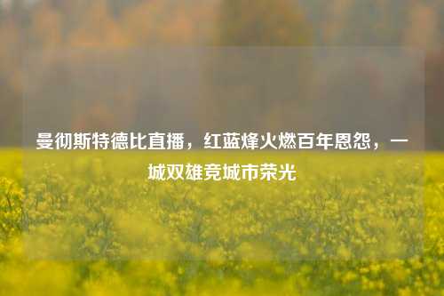 曼彻斯特德比直播，红蓝烽火燃百年恩怨，一城双雄竞城市荣光
