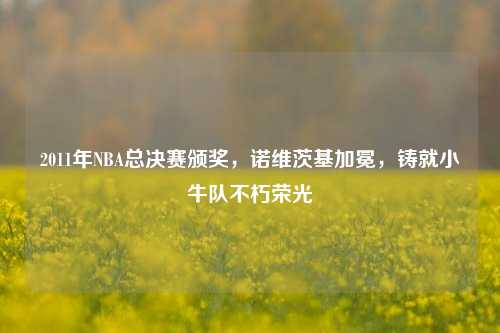 2011年NBA总决赛颁奖，诺维茨基加冕，铸就小牛队不朽荣光