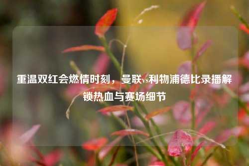 重温双红会燃情时刻，曼联vs利物浦德比录播解锁热血与赛场细节