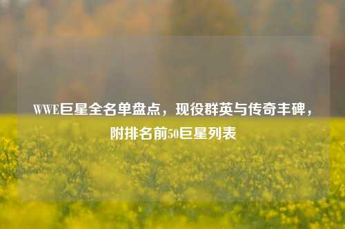WWE巨星全名单盘点，现役群英与传奇丰碑，附排名前50巨星列表
