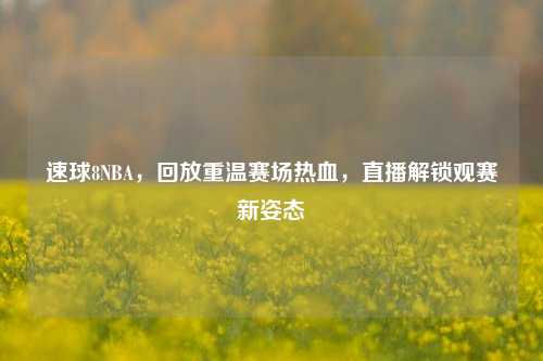 速球8NBA,回放重温赛场热血,直播解锁观赛新姿态