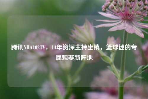 腾讯NBA102TV，14年资深主持坐镇，篮球迷的专属观赛新阵地