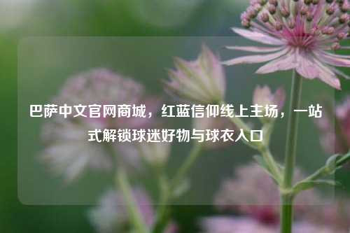 巴萨中文官网商城，红蓝信仰线上主场，一站式解锁球迷好物与球衣入口