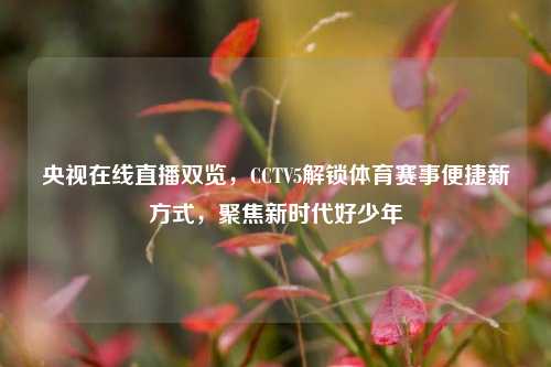 央视在线直播双览，CCTV5解锁体育赛事便捷新方式，聚焦新时代好少年