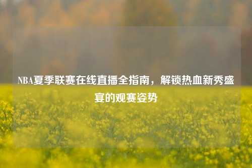 NBA夏季联赛在线直播全指南，解锁热血新秀盛宴的观赛姿势