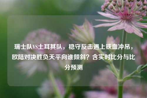 瑞士队VS土耳其队,稳守反击遇上铁血冲吊,欧陆对决胜负天平向谁倾斜?含实时比分与比分预测