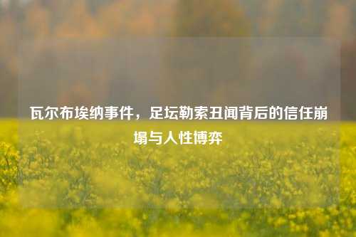 瓦尔布埃纳事件，足坛勒索丑闻背后的信任崩塌与人性博弈