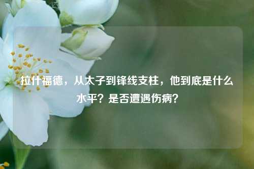 拉什福德，从太子到锋线支柱，他到底是什么水平？是否遭遇伤病？