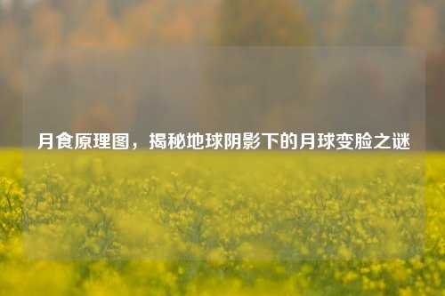 月食原理图,揭秘地球阴影下的月球变脸之谜