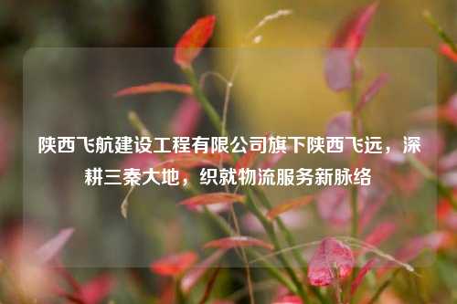陕西飞航建设工程有限公司旗下陕西飞远,深耕三秦大地,织就物流服务新脉络